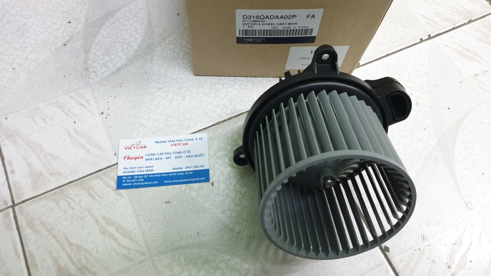 97113B9000 Mô tơ quạt gió điều hòa trong xe Hyundai i10