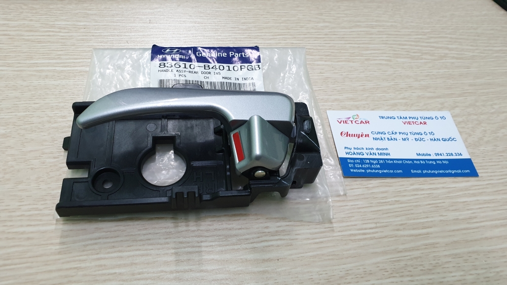 83610B4010PGB Tay mở cửa trong sau trái Hyundai i10