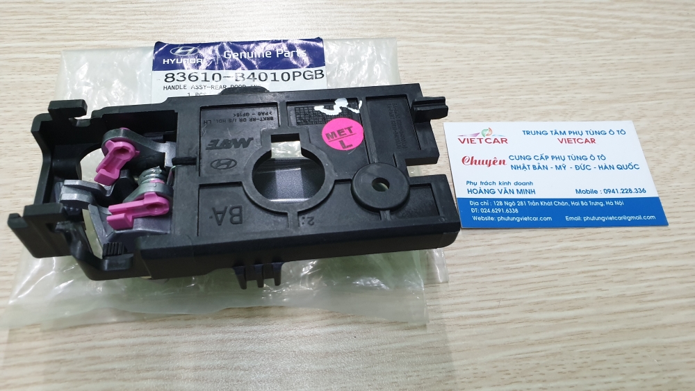83610B4010PGB Tay mở cửa trong sau trái Hyundai i10