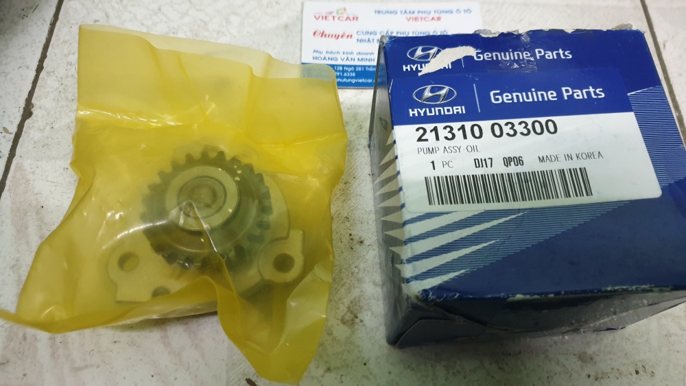 2131003300 Bơm nhớt máy (bơm dầu động cơ) Kia Morning