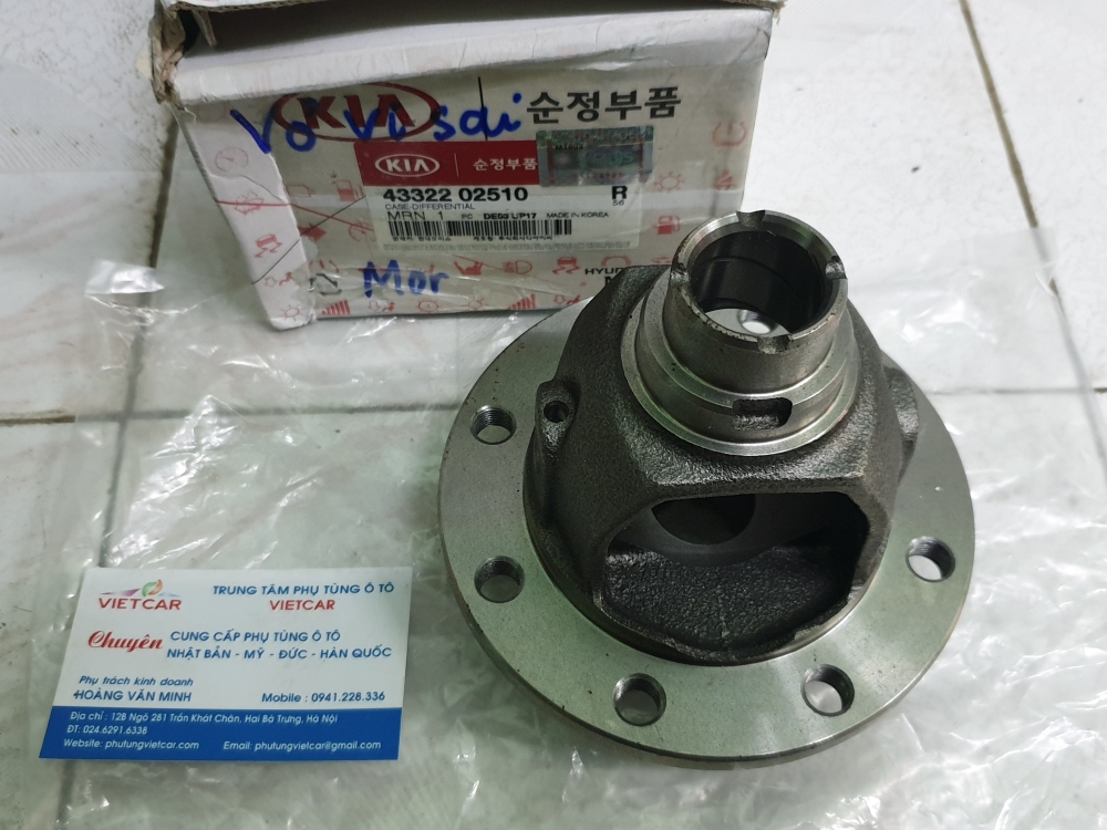 4332202510 Vỏ cầu vi sai Kia Morning