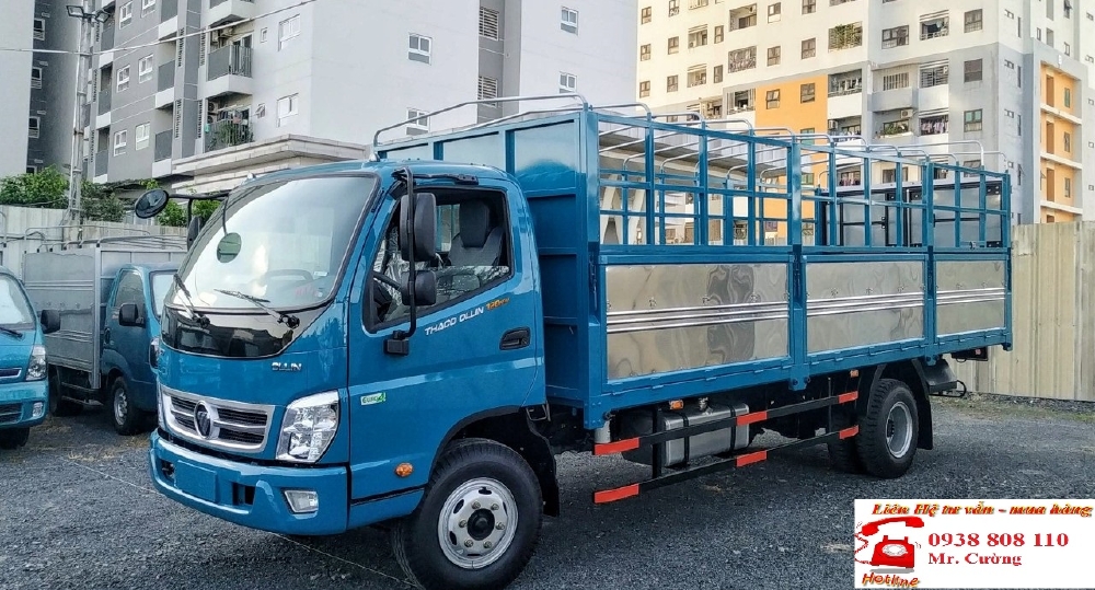 XE TẢI THACO OLLIN 7 TẤN THÙNG DÀI 6,2M TRẢ GÓP