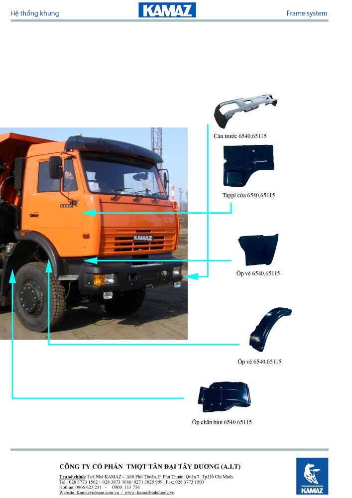 Chắn nắng xe Kamaz | Mão xe Kamaz | Bán mão xe kamaz