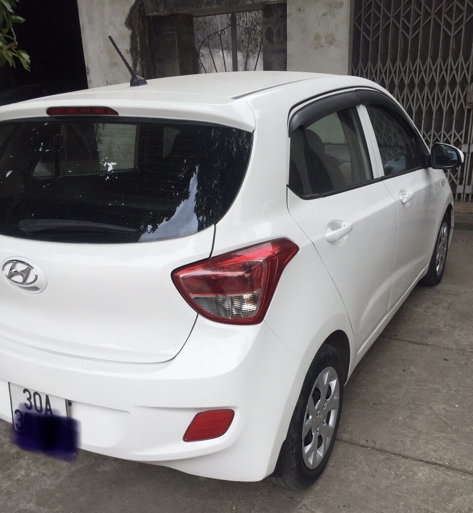 Hyundai i10 2014.Số sàn, màu trắng.195tr