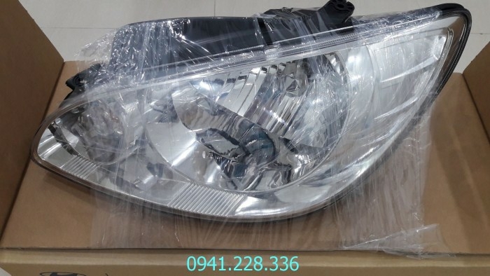 921011C505  Đèn pha trái Hyundai Getz chính hãng