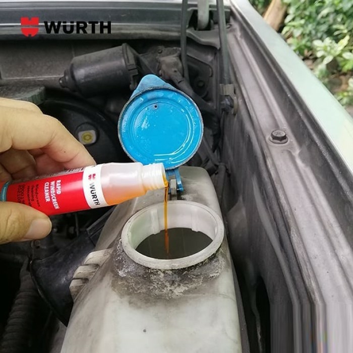 Combo 3 Chai Vệ Sinh Kính Lái Wurth Rapid Windscreen Cleaner 32ML Tặng 3 Khăn