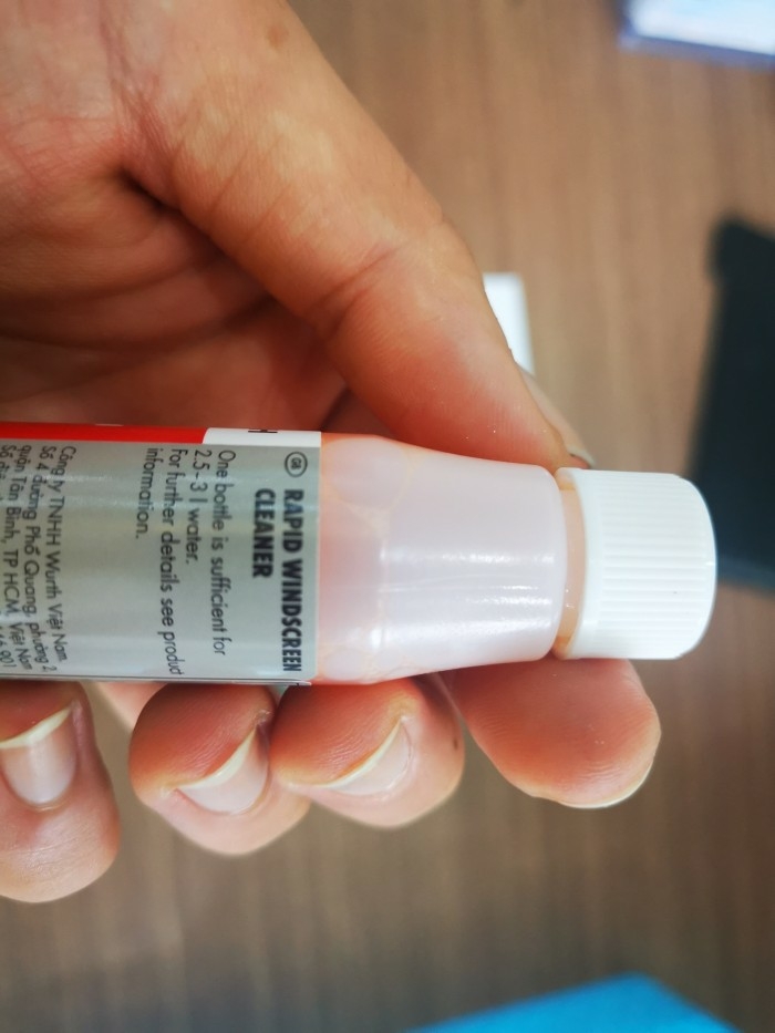 Dung Dịch Vệ Sinh Kính Lái Wurth Rapid Windscreen Cleaner 32ML Tặng Khăn