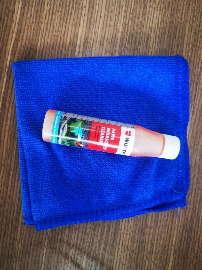 Dung Dịch Vệ Sinh Kính Lái Wurth Rapid Windscreen Cleaner 32ML Tặng Khăn