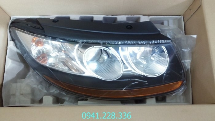 921011Y531 Đèn pha cos trái Kia Morning có led