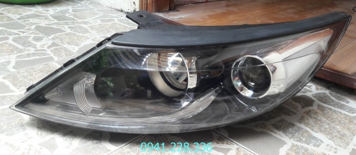 921011Y531 Đèn pha cos trái Kia Morning có led