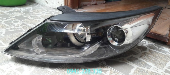 921011Y531 Đèn pha cos trái Kia Morning có led