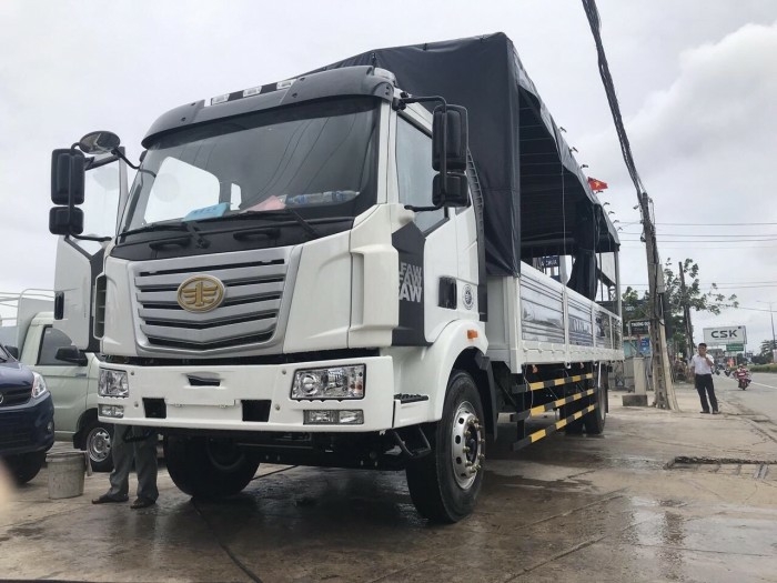 Mua Xe Tặng VÀNG đầu tháng 8, Xe tải FAW 7t25 thùng dài 9m7 duy nhất miền Nam
