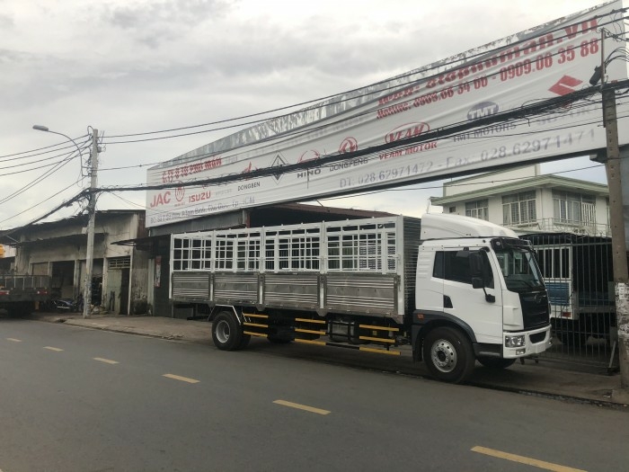 Xe tải thùng bạt dài 8m giá rẻ MIỀN NAM | faw 8 tấn thùng dài 8m 2020 Bình Dư
