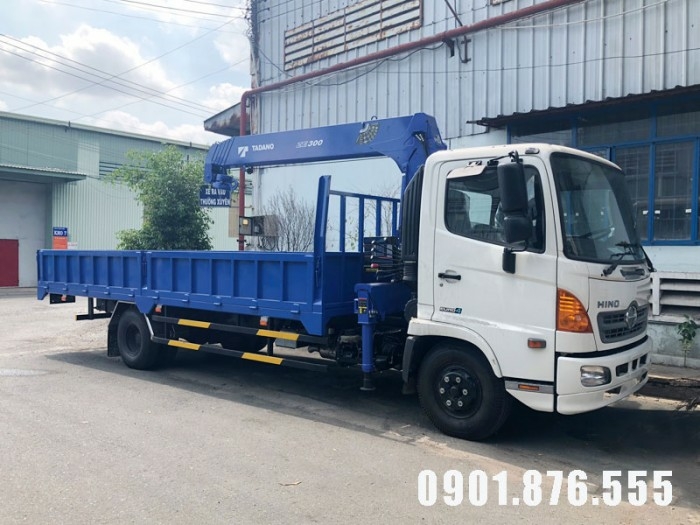 Hino FC gắn cẩu TADANO có sẵn hỗ trợ vay cao