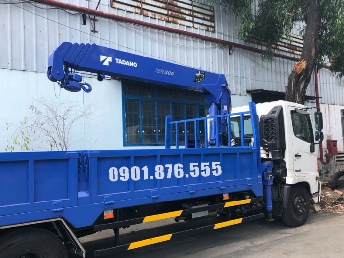 Hino FC gắn cẩu TADANO có sẵn hỗ trợ vay cao