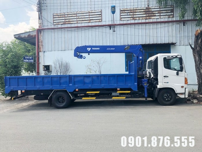 Hino FC gắn cẩu TADANO có sẵn hỗ trợ vay cao
