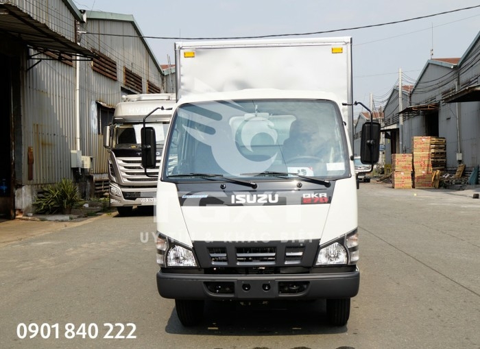Xe tải Isuzu QKR270 thùng kín, tải 1T4, 1T9, 2T1, 2T4, 2T9