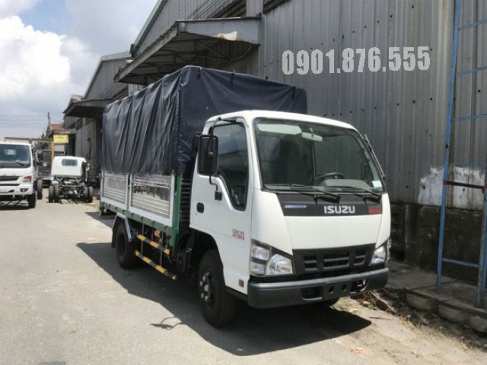 Xe tải Isuzu QKR230 hỗ trợ trả góp giá tốt 120tr nhận xe