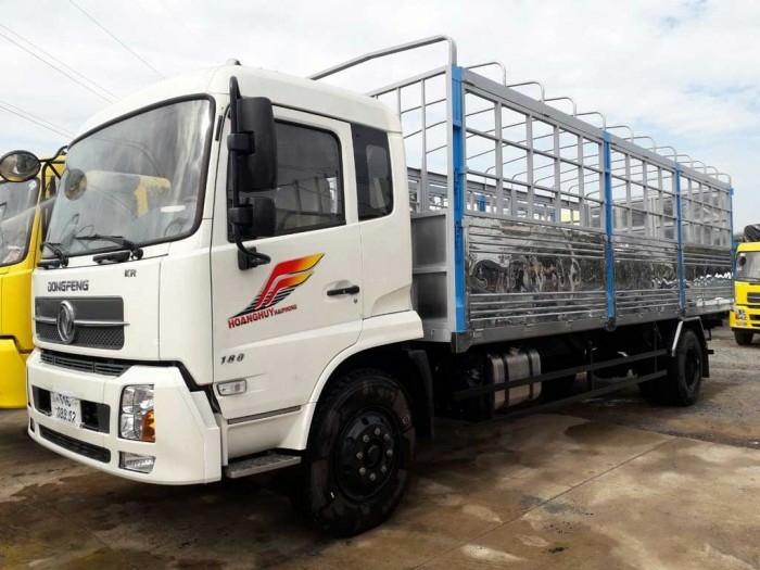 xe tải dongfeng 9 tấn thùng 9.5 mét chở cấu kiện điện tử,hàng cồng kềnh