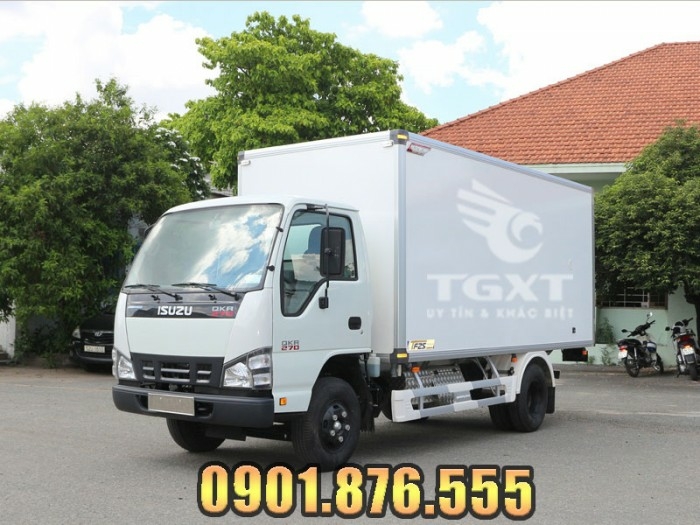 Isuzu QKR270 1.9 tấn thùng bảo ôn trả trước 20%, nhận xe ngay