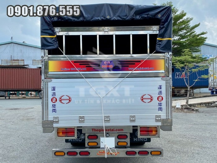 Xe tải Hino FC thùng bạt dài 5m6 giá ưu đãi hỗ trợ vay vao