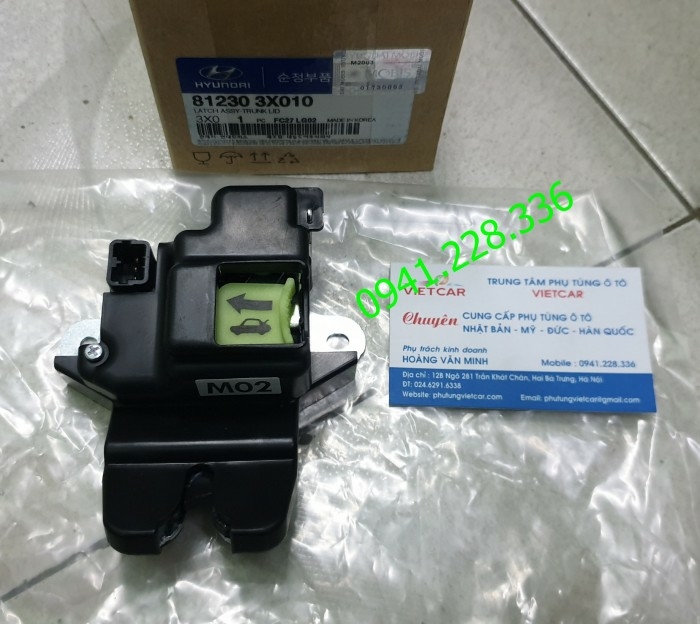 812303X010 Ổ KHÓA CỐP HYUNDAI ELANTRA