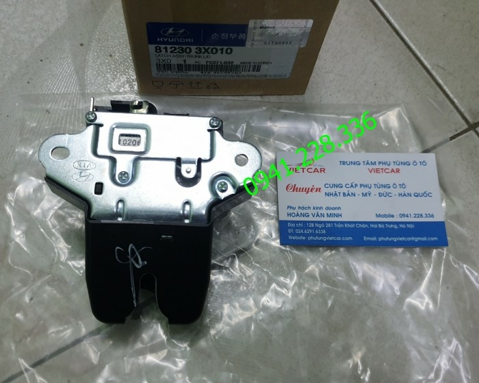 812303X010 Ổ KHÓA CỐP HYUNDAI ELANTRA