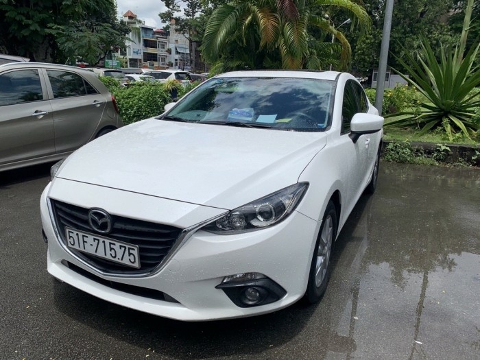 mazda 3 1.5AT sedan sx 2016 màu trắng bs SG xe quá đẹp