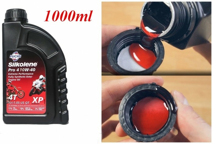 Dầu Nhớt 4T Fuchs Silkolene Pro 4 Plus 10w40