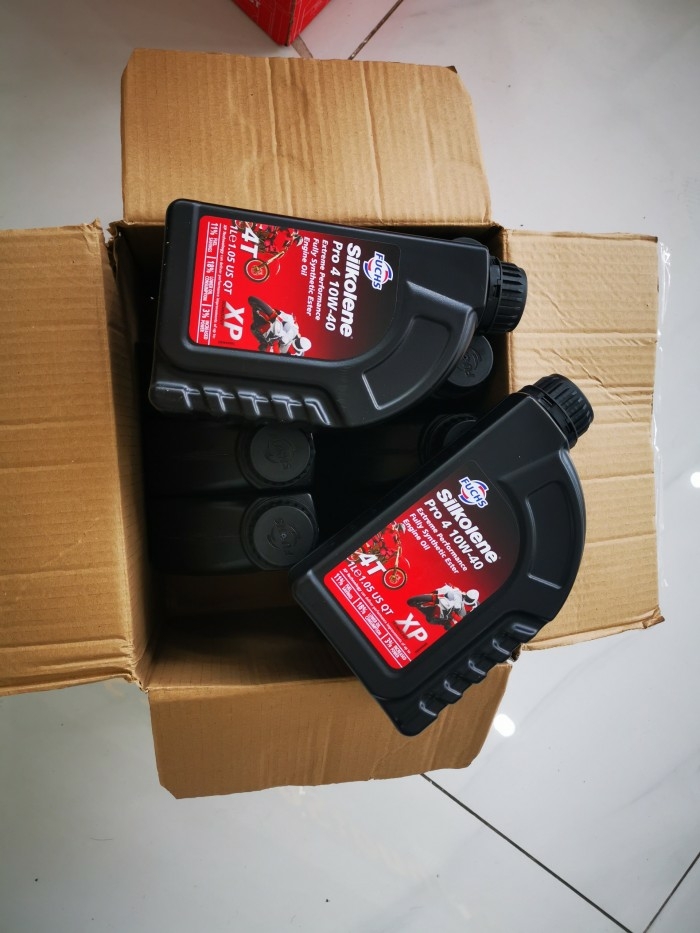 Dầu Nhớt 4T Fuchs Silkolene Pro 4 Plus 10w40