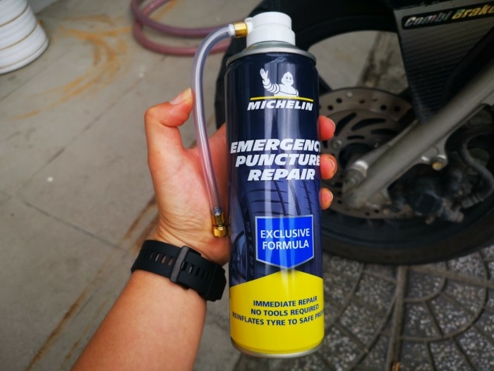 Chai Vá Bơm Lốp Khẩn Cấp Michelin 92423 500ml