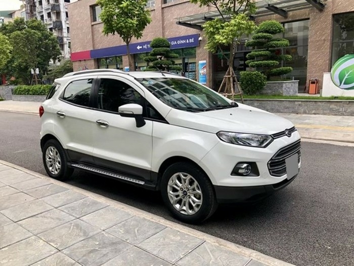 Bán Ford Ecosport 2016 Titanium tự động Trắng tuyệt mới.