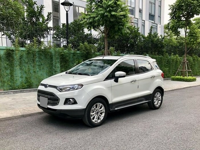 Bán Ford Ecosport 2016 Titanium tự động Trắng tuyệt mới.