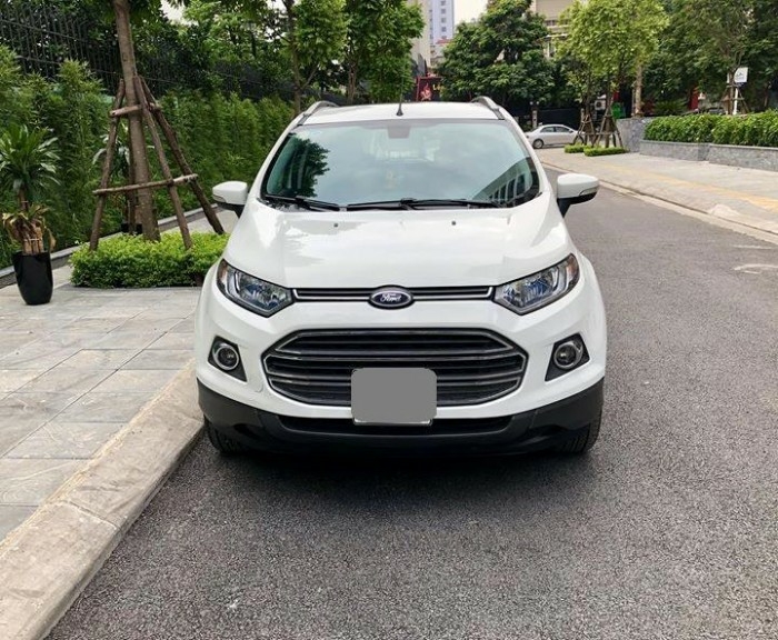 Bán Ford Ecosport 2016 Titanium tự động Trắng tuyệt mới.