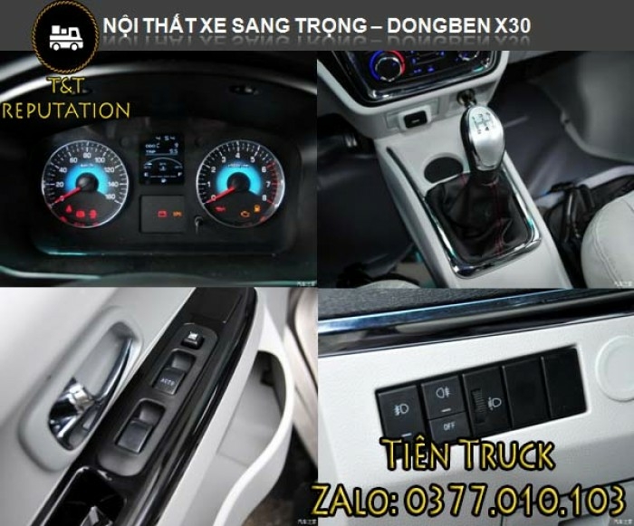 Xe tải van DOngben X30 không cấm giờ vào nội thành