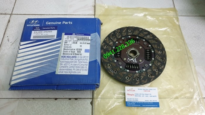 4110026260 / 411002620 Đĩa côn ly hợp  Hyundai Accent