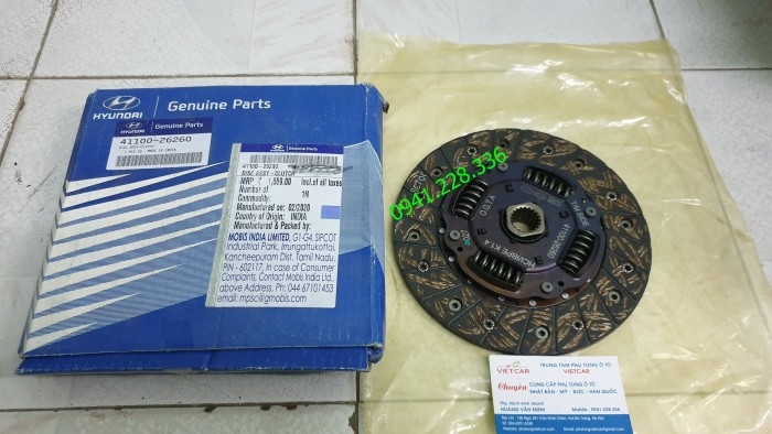 4110026260 / 411002620 Đĩa côn ly hợp  Hyundai Accent