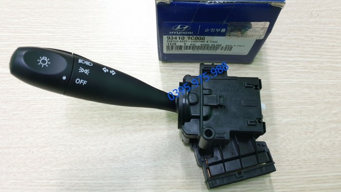 934101C000 Công tắc đèn pha cos Kia MorningHyundai Getz