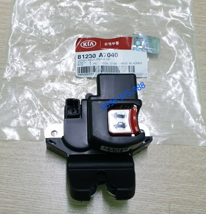 Ổ khoá ngậm cốp hậu Kia K3, Kia Cerato