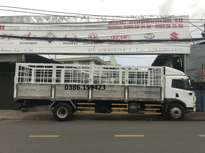 Giá bán xe tải faw 8 tấn thùng dài 8m | xe tải 8 tấn thùng kín chở hàng palet