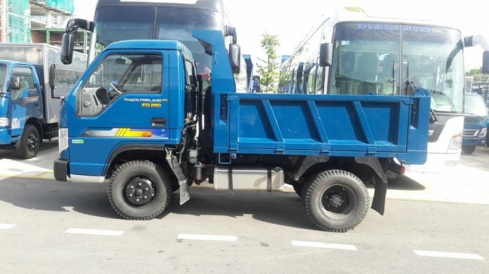 Bán xe ben 2.5 tấn Thaco FD250 trả góp tại Hải Phòng