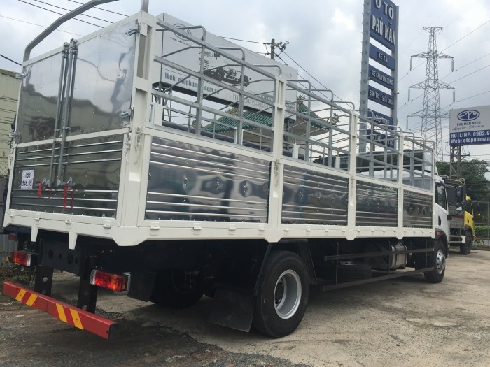 Giá bán xe tải faw 8 tấn thùng dài 8m | xe tải 8 tấn thùng kín chở hàng palet