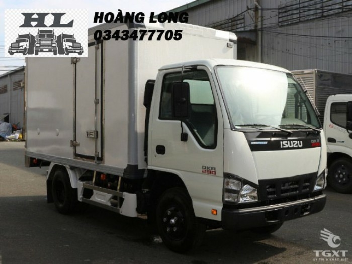 Xe tải ISUZU QKR230 thùng bảo ôn 1T4 - Sự lựa chọn khôn ngoan