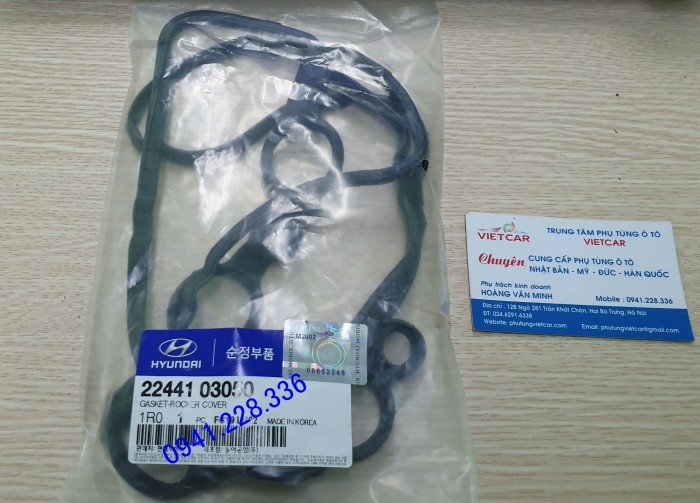 2244103050 Gioăng nắp dàn cò Hyundai i10,ACCENT