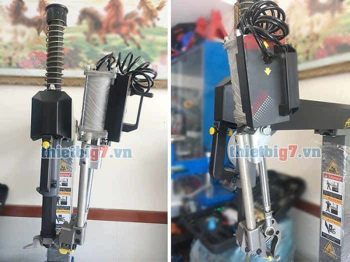 Máy tháo vỏ không lơvia omega t-555+t-333+lever less