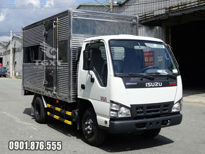 Isuzu QKR230 Thùng Kín Dài 3M5 Trả Trước 20%, Xe Có Sẵn