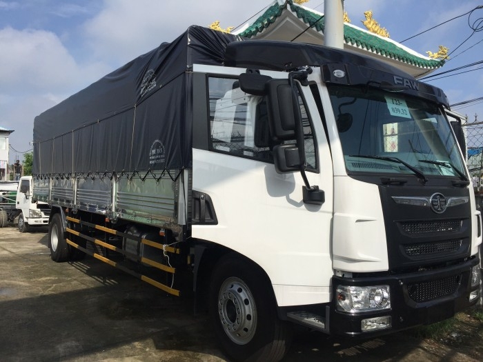 Xe tải FAW 8t thùng dài 8m, giá rẻ có khuyến mãi 10 Tr