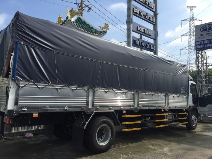 Xe tải FAW 8t thùng dài 8m, giá rẻ có khuyến mãi 10 Tr