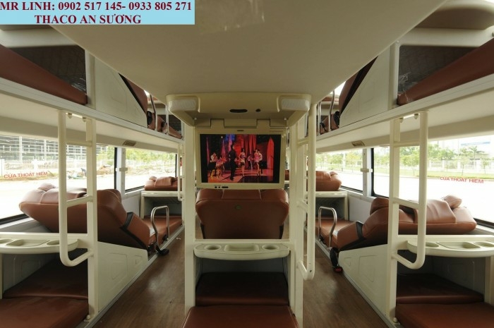 Thaco Mobihome TB120SL- xe giường nằm Thaco cao cấp mới 2020