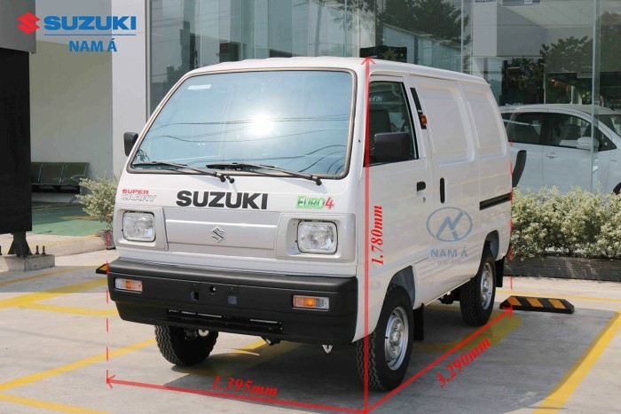Suzuki Blind Van. Thích hợp với khách hàng kinh doanh